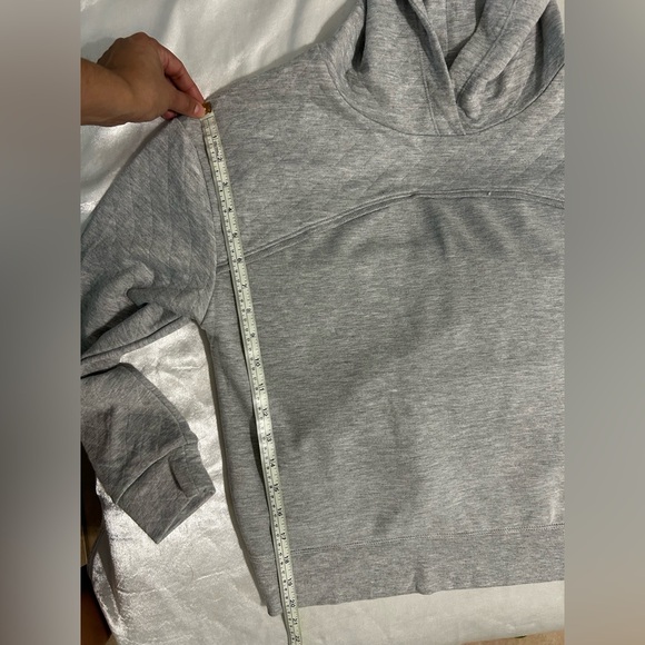 Danskin Light Gray Hoodie Sweater - Picture 10 of 12
